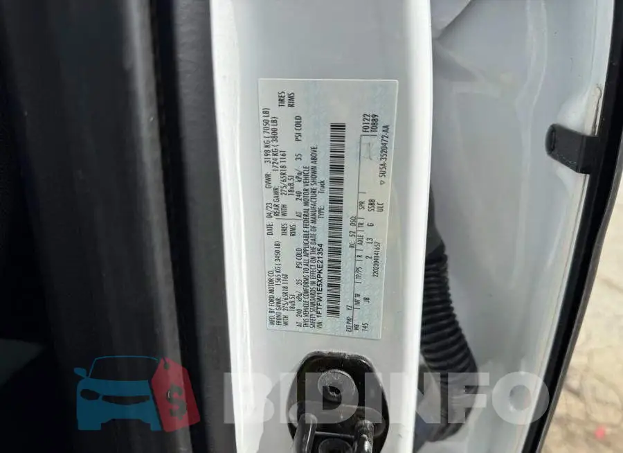 1FTFW1E5XPKE21354 Photo# 10