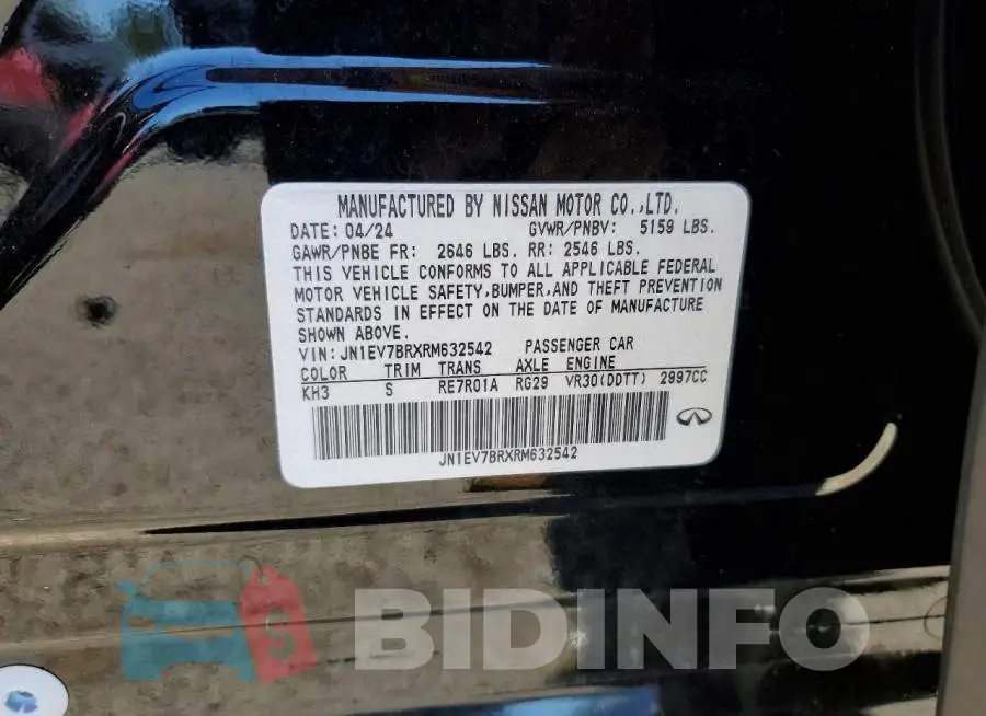 JN1EV7BRXRM632542 Photo# 13