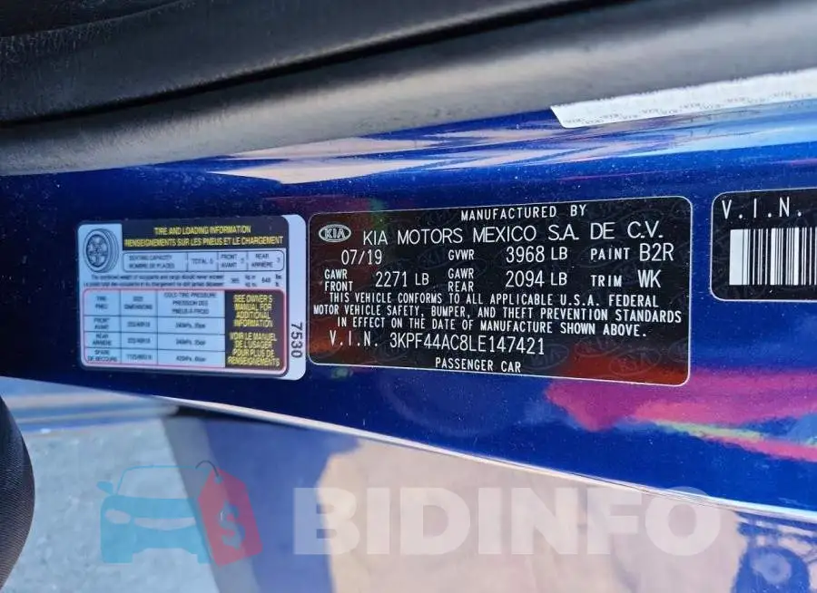 3KPF44AC8LE147421 Photo# 12