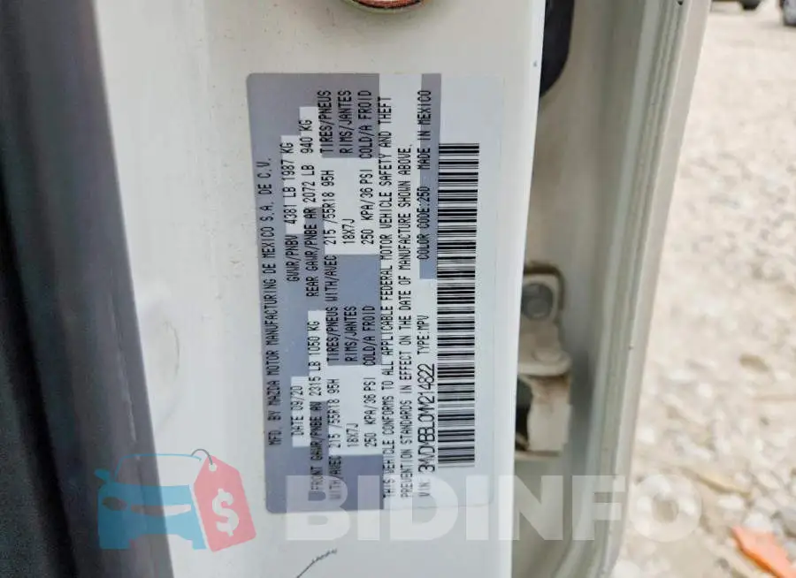3MVDMBBL0MM214822 Photo# 14