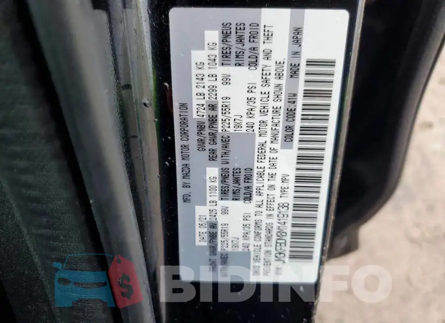 JM3KFBDM8M1419138 Photo# 13
