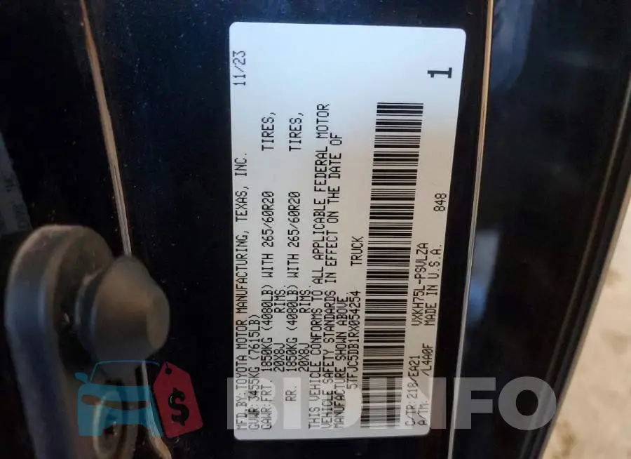 5TFJC5DB1RX054254 Photo# 13