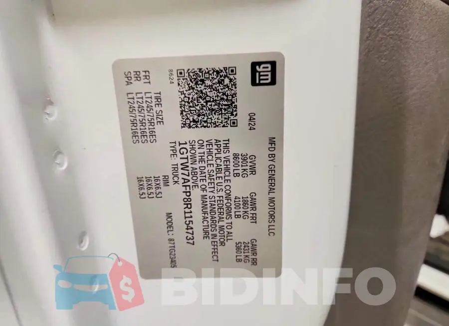 1GTW7AFP8R1154737 Photo# 12