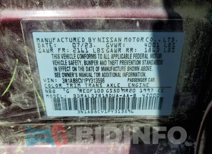 3N1AB8CV1PY313596 Photo# 12