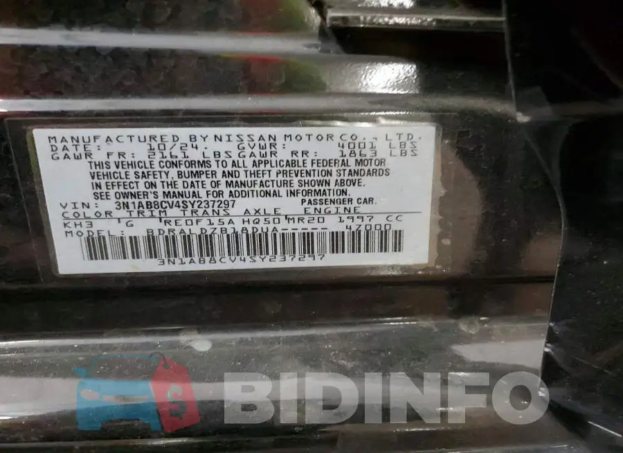 3N1AB8CV4SY237297 Photo# 12