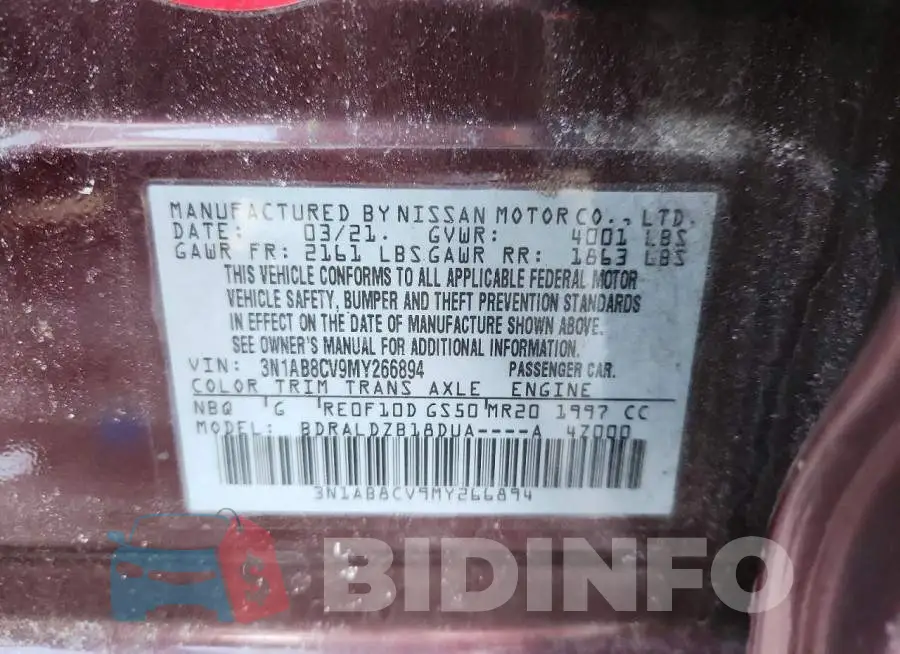 3N1AB8CV9MY266894 Photo# 12