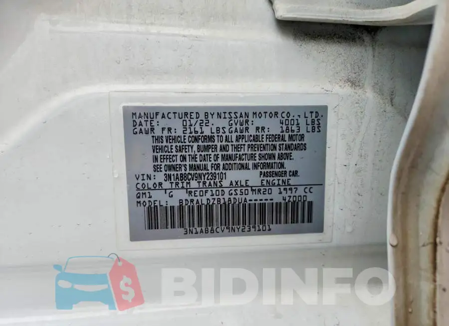 3N1AB8CV9NY239101 Photo# 12