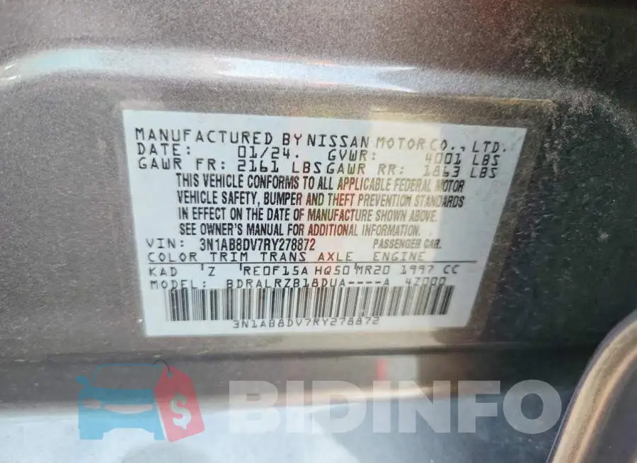 3N1AB8DV7RY278872 Photo# 13