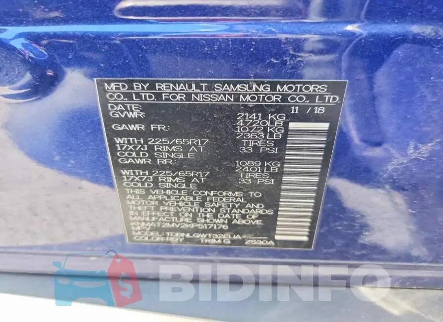 KNMAT2MV2KP517176 Photo# 13