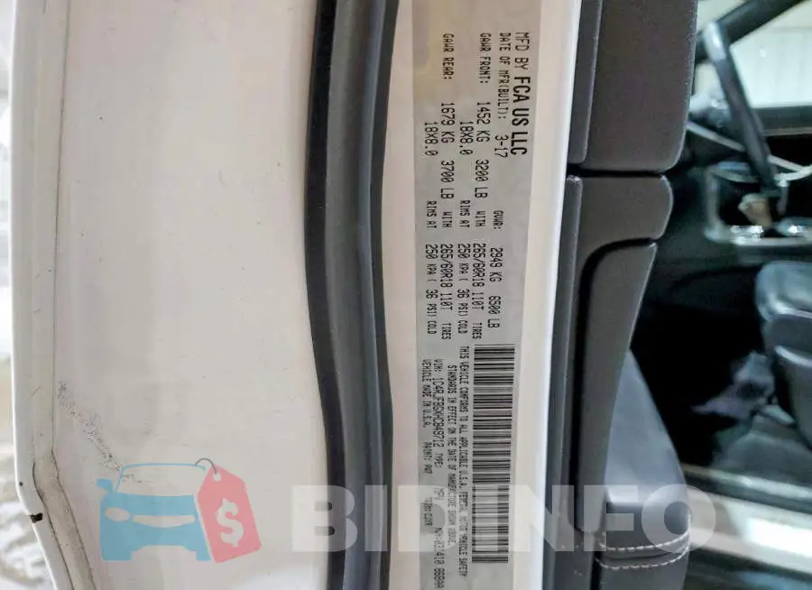 1C4RJFBGXHC849712 Photo# 13