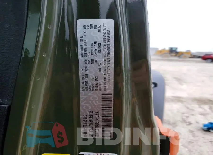 1C6JJTEG5NL150708 Photo# 12