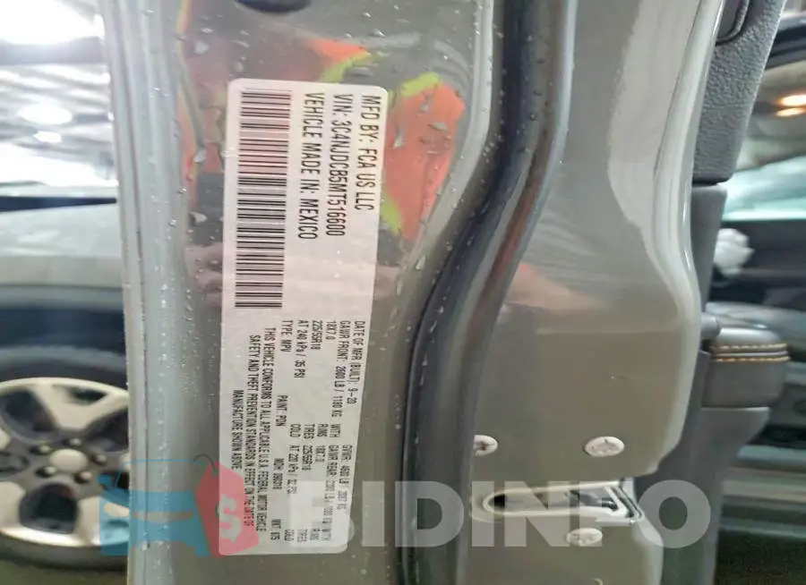 3C4NJDCB5MT516600 Photo# 14