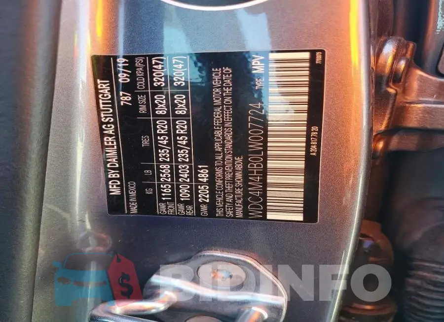 WDC4M4HB0LW007724 Photo# 13