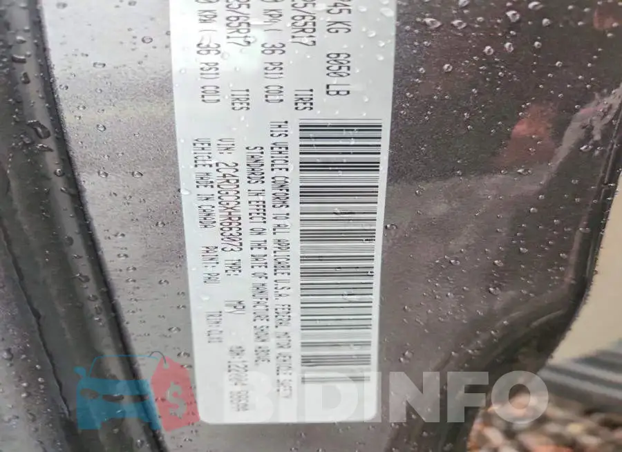 2C4RDGCGXHR663073 Photo# 13