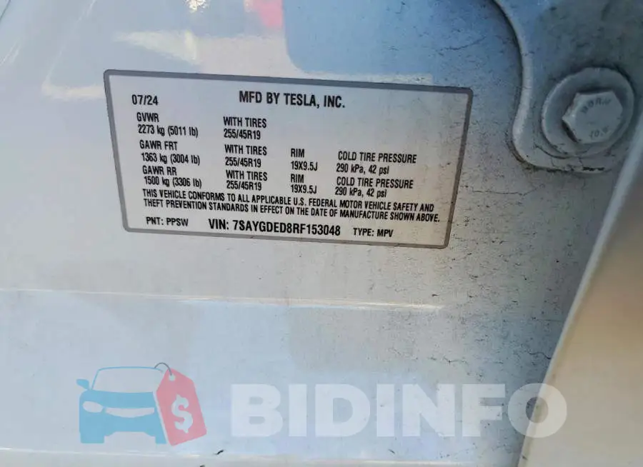 7SAYGDED8RF153048 Photo# 13