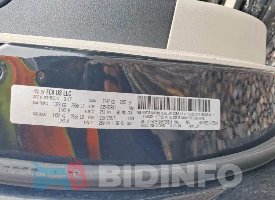 2C4RC1EG0HR735010 Photo# 13