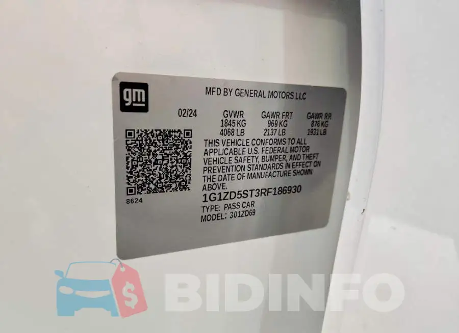 1G1ZD5ST3RF186930 Photo# 12