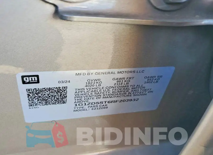 1G1ZD5ST6RF203932 Photo# 12