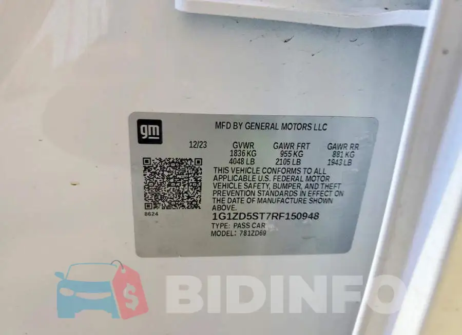 1G1ZD5ST7RF150948 Photo# 12