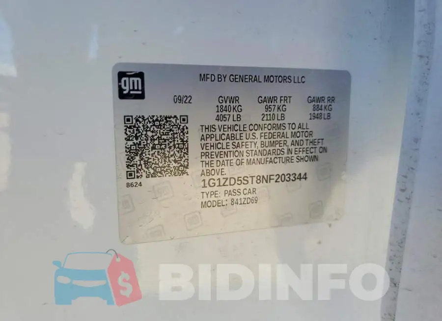 1G1ZD5ST8NF203344 Photo# 13