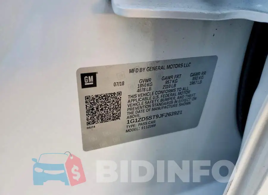 1G1ZD5ST9JF263921 Photo# 12