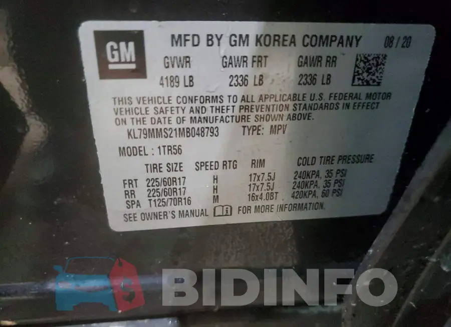 KL79MMS21MB048793 Photo# 14