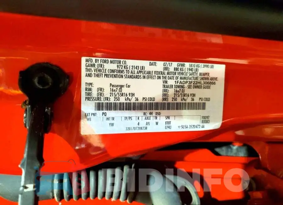1FADP3F22HL306866 Photo# 12