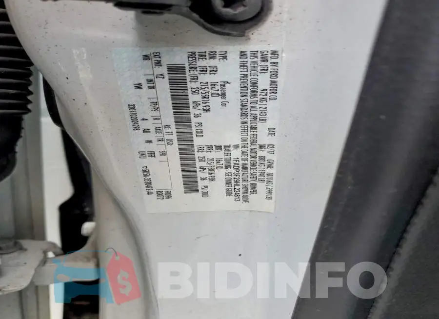 1FADP3F29HL224813 Photo# 12