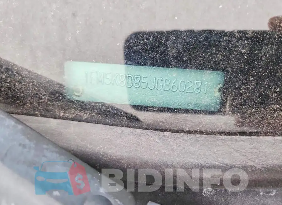 1FM5K8D85JGB60281 Photo# 13