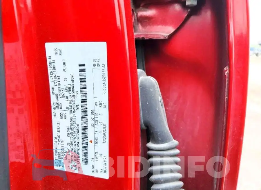 1FTEW1E45LKE70894 Photo# 12