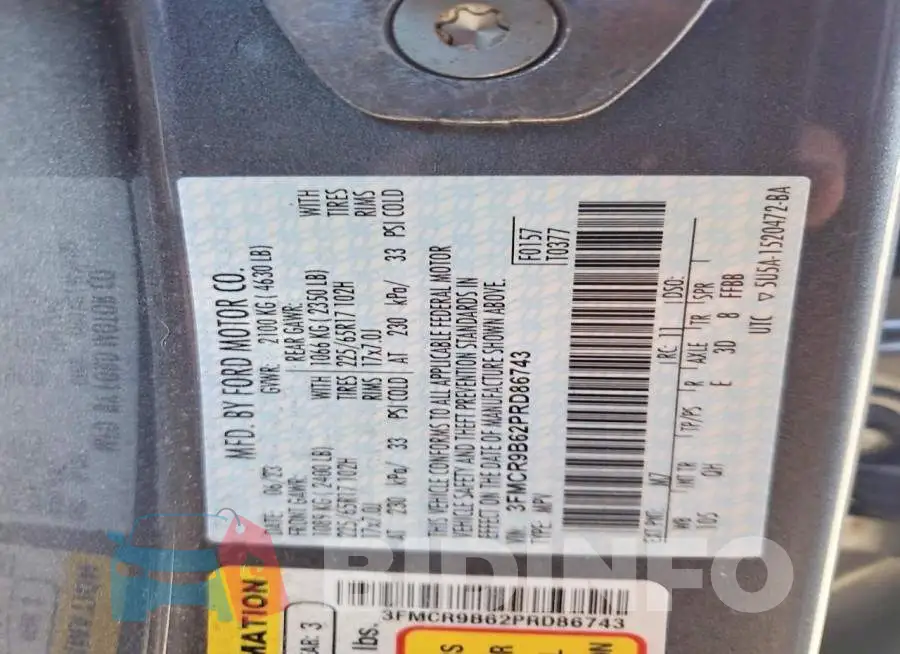 3FMCR9B62PRD86743 Photo# 12
