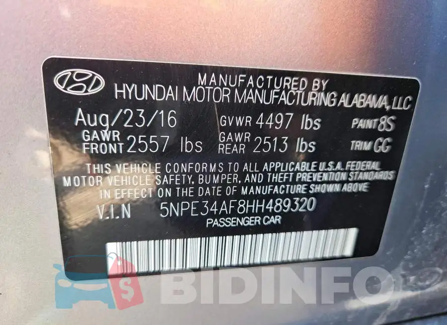 5NPE34AF8HH489320 Photo# 12