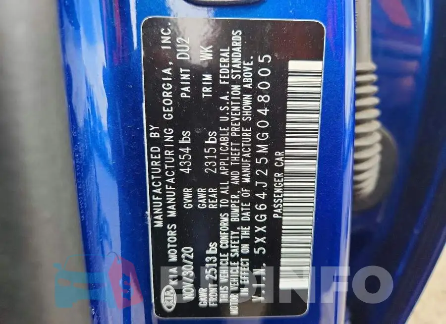 5XXG64J25MG048005 Photo# 13