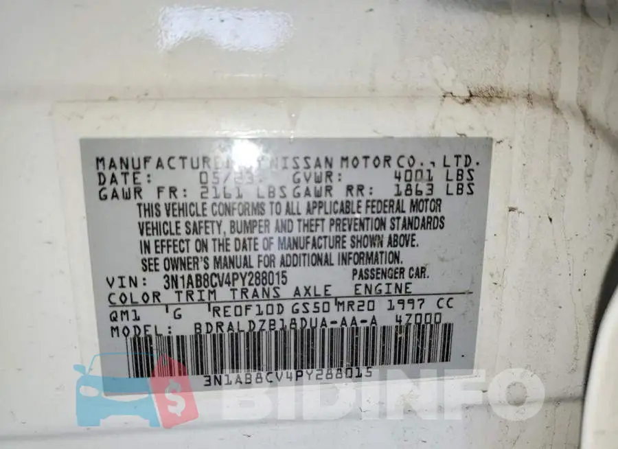 3N1AB8CV4PY288015 Photo# 13