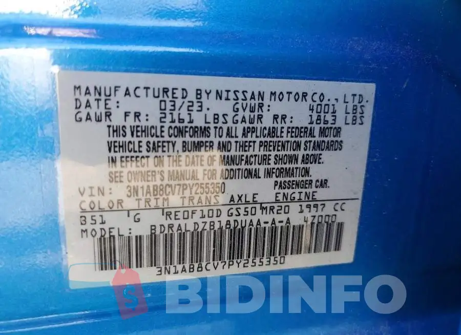 3N1AB8CV7PY255350 Photo# 13