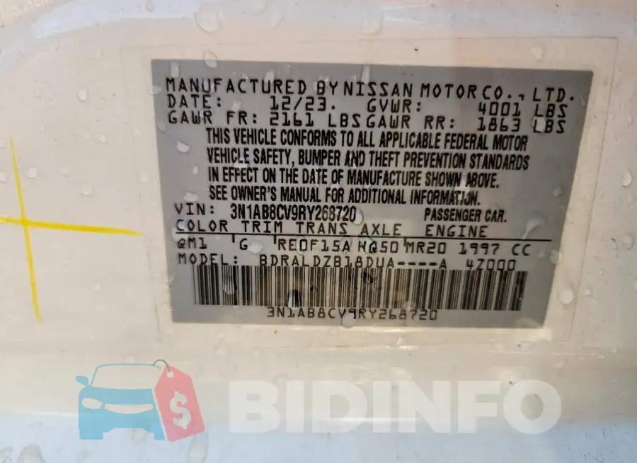 3N1AB8CV9RY268720 Photo# 13