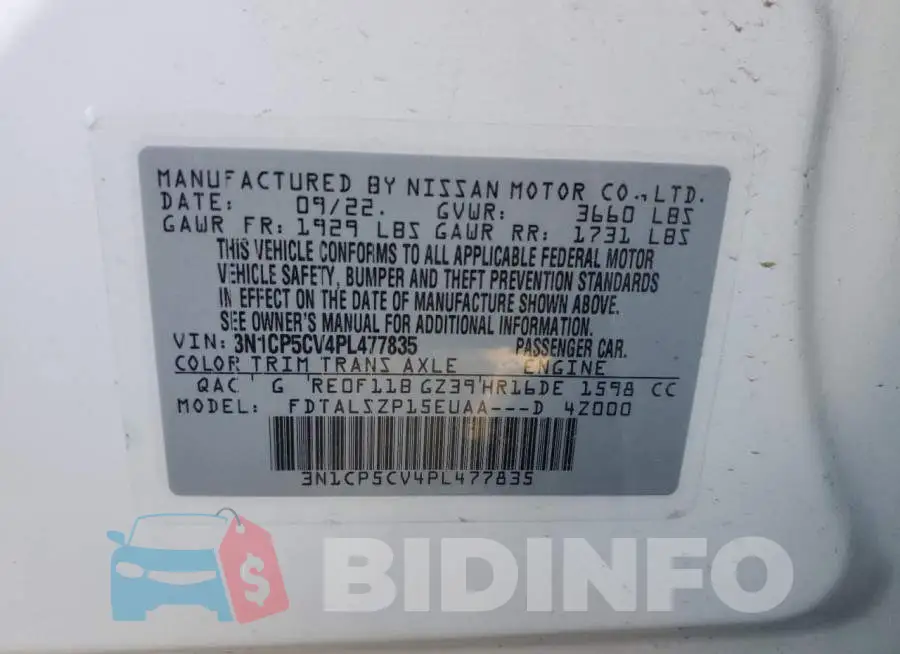 3N1CP5CV4PL477835 Photo# 14