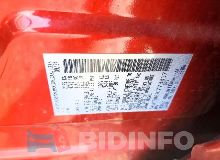 5N1BT3BB3SC773817 Photo# 12