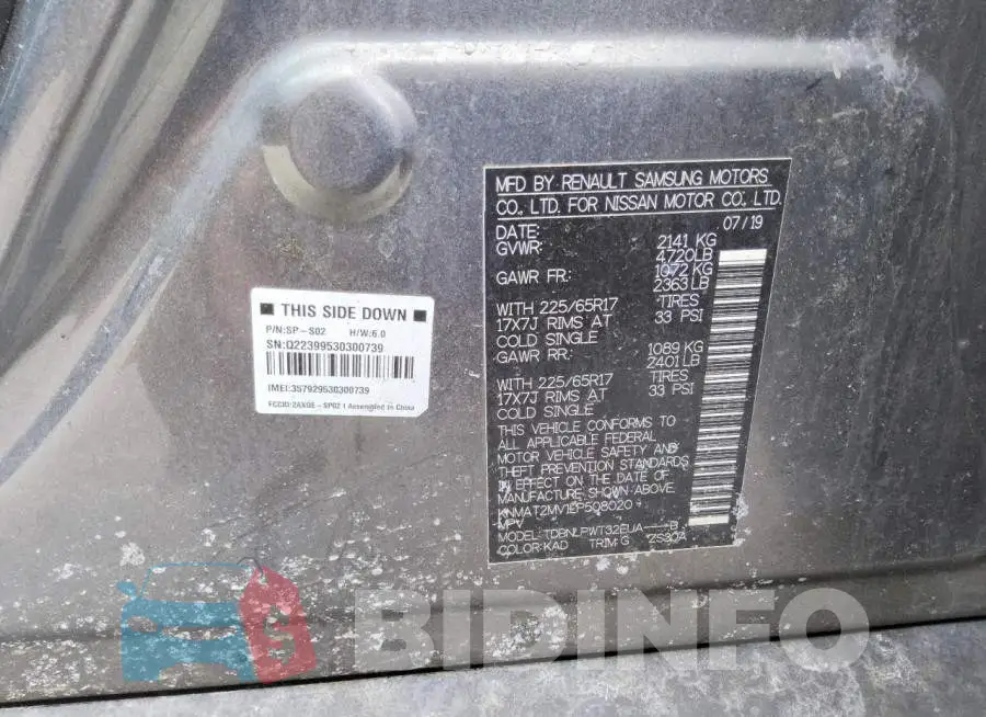 KNMAT2MV1LP508020 Photo# 13