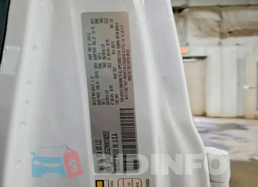 1C4HJXEG2NW248253 Photo# 13