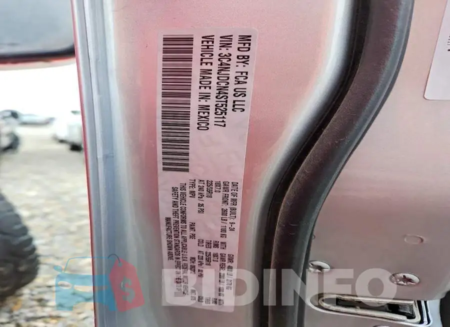 3C4NJDCN4ST525117 Photo# 14