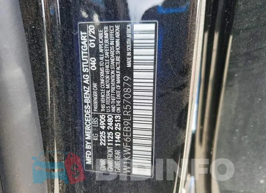 W1KWF6EB9LR570879 Photo# 12