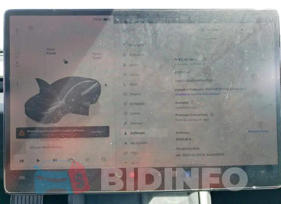 5YJ3E1EAXRF841702 Photo# 9