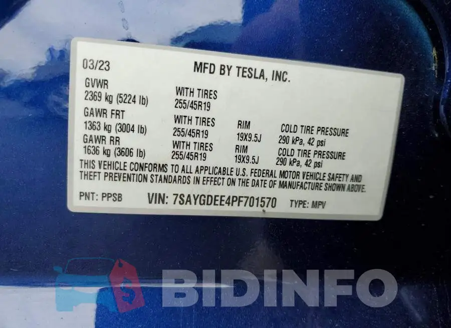 7SAYGDEE4PF701570 Photo# 12