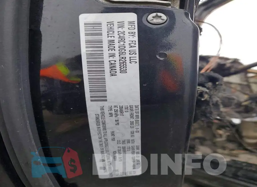 2C4RC1DG6LR265530 Photo# 13