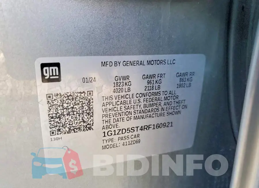 1G1ZD5ST4RF160921 Photo# 12