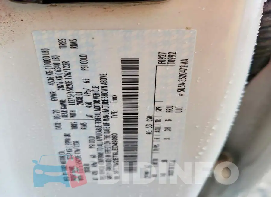 1FT7W2BT6LED49090 Photo# 12