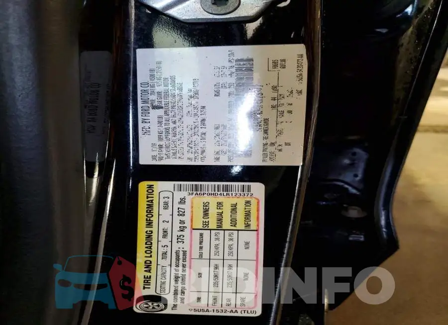 3FA6P0HD4LR123372 Photo# 13