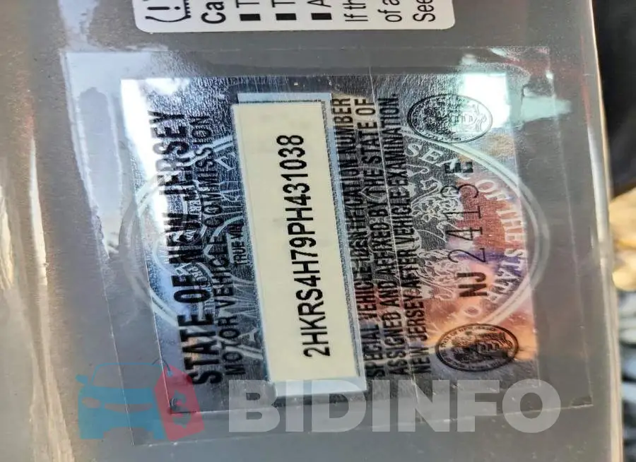 2HKRS4H79PH431038 Photo# 13