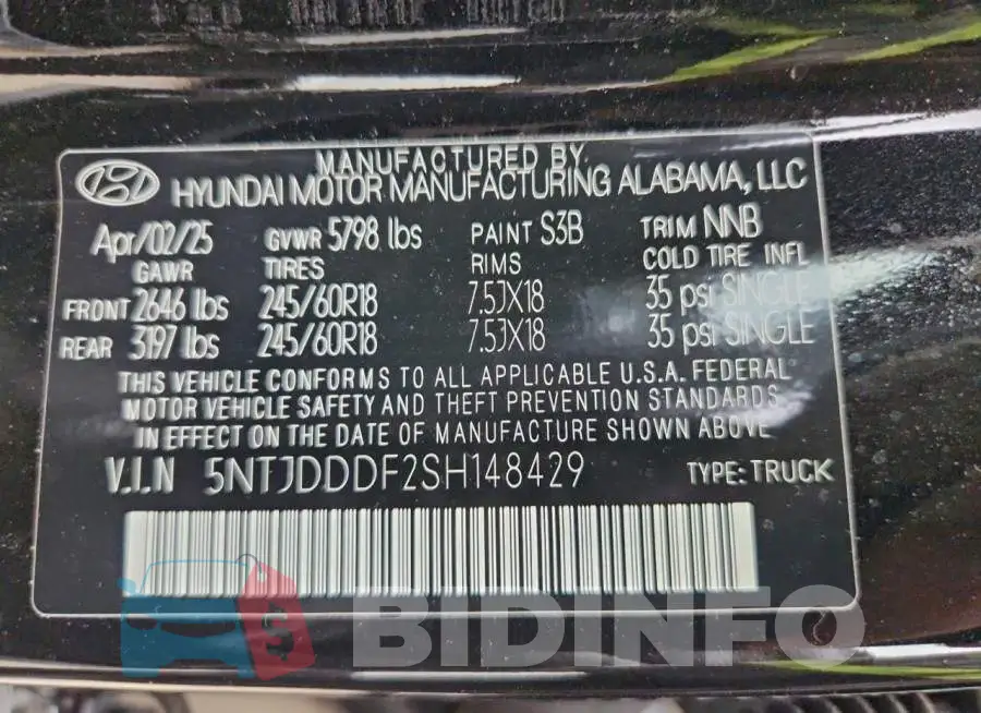 5NTJDDDF2SH148429 Photo# 12